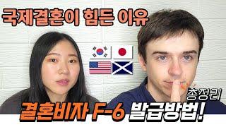 국제결혼을 가로막는, 결혼비자의 벽.. 결혼비자 F6  VISA 발급방법 총정리 | How to apply for a F6 visa in South Korea