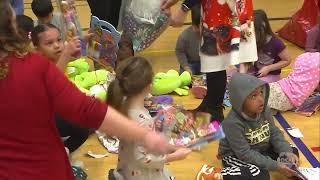 Dr. J.E. Davey School hosts 18th holiday breakfast for over 500 students