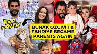 Burak Ozcivit & Fahriye Became Parents again | Ozçivit Real family & arrival Of Second Baby 2023