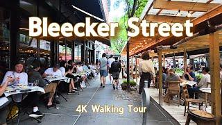 【4K】𝐖𝐀𝐋𝐊  Bleecker Street in the West Village NYC