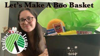 Let’s Make A Boo Basket! |Cute & Affordable|Dollar Tree Items