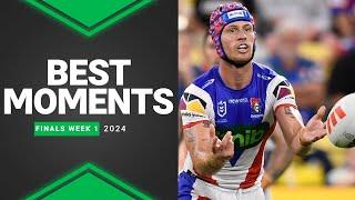 NRL 2024 | Best Moments | Finals Week 1