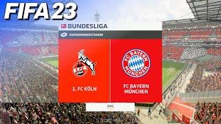 FIFA 23 - FC Köln vs. FC Bayern München | #KOEFCB