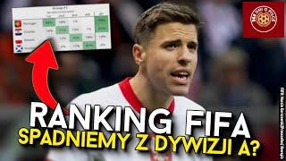 RANKING FIFA | PRZEGRYWAMY Z PORTUGALIĄ | SPADAMY DO DYWIZJI B LIGI NARODÓW? | MOŻLIWE SCENARIUSZE