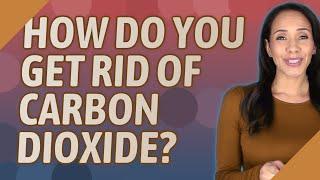 How do you get rid of carbon dioxide?