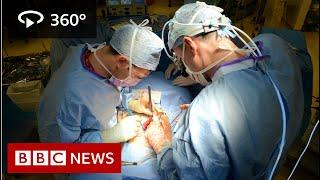 In 360: Oesophageal cancer operation filmed - BBC News