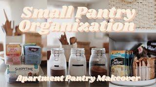 Small Pantry Organization | Apartment Pantry Makeover | Hey Hannah Lee