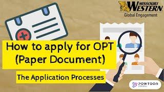 How to apply OPT