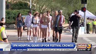 JFK Memorial Hospital gears up for festival crowds