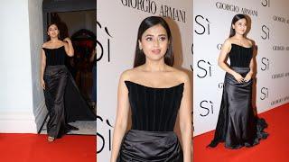 Tejasswi prakash At Giorgio Armani Event in Mumbai