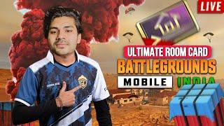 Ultimate Room Cards  Battlegrounds Mobile India | Call Me Professor #bgmilive #pubglive #shortslive