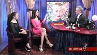 "Ken Boxer Live," Model and Artist Maya Spielman is Guest, with Co-Host Tai Babilonia