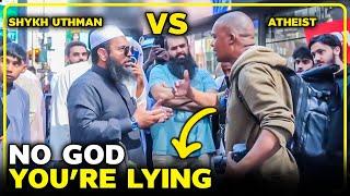 Atheist : No God you're lying | Debated With Atheist | Uthman Ibn Farooq Official