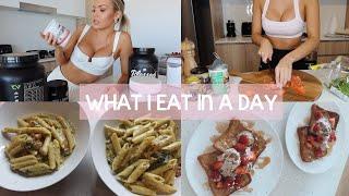 WHAT I EAT IN A DAY 1 || EASY ISOLATION RECIPES + SUPPLEMENT HAUL