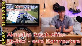 NEWS - Aktuelles Bosch Update // eure Fragen und Kommentare