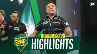 EMOTIONS RUN HIGH! | Day Two Evening Highlights | 2024/25 Paddy Power World Darts Championship