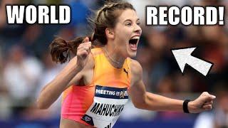 A NEW WORLD RECORD!! Massive World Record In Women's High Jump From Yaroslava Mahuchikh - Paris DL