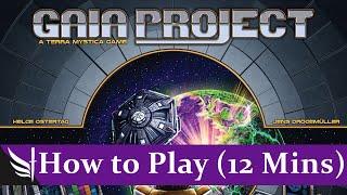 How to Play Gaia Project Board Game (FULL Rules, Quick & Concise)