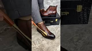 DANRRIO SHOES  #danrrio #danrrioshoes #menshoes #menfashion #ootdmen #boots #businessman #gentleman