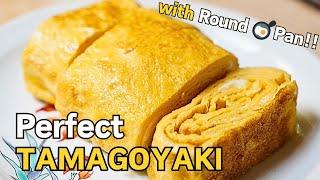 How to Make Tamagoyaki with Round & Square Pan ! Easy for Anyone !