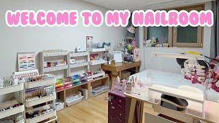 welcome to my nailroom / 탦네일 샵 오픈?! / 셀프네일방 / 셀프네일러 추천탬