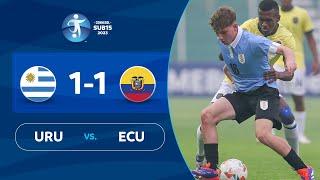 URUGUAY vs. ECUADOR [1-1] | RESUMEN | CONMEBOL SUB 15 | FASE DE GRUPOS