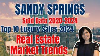 What I Learned from 5 Years of REAL ESTATE Data in Sandy Springs