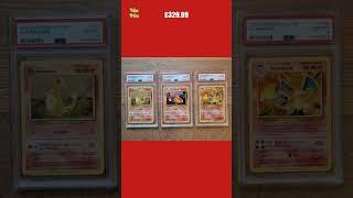 PSA 10 Charizard Charmander Charmeleon CLC EN Pokemon Card Game Classic English