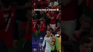 Ronaldo jersey kvicha dream // #eurocup #live // supne sach hote hai