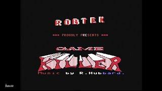 Robtek Game Killer Intro - Music by Rob Hubbard - Commodore 64 C64