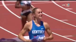 Abby Steiner 21.77s WL - Women's 200m USATF Outdoor Championships finals