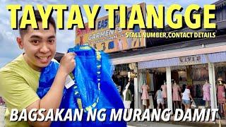 PINAKAMURANG BILIHAN AT BAGSAK PRESYONG DAMIT SA TAYTAY RIZAL | TAYTAY TIANGGE | TAYTAY TIANGGE 2024