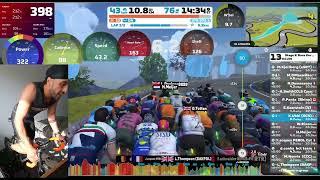 Zwift - Stage 2 Race the Worlds - Loch Loop (Cat C) 5:10pm UK 07/08/23