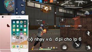 Độ nhạy Kèm Dpi Iphone 6 đến Iphone 6s plus dành cho ae - Hoàng Kiên Gaming