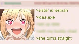 Anon Turns His Lesbian Sister Straight | 4Chan Greentext Stories