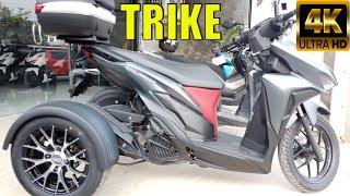 HONDA CLICK TRIKE OVERVIEW 4K