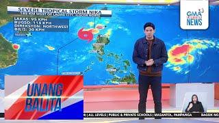 Tropical Storm #OfelPH, nasa loob na ng PAR - Weather update today | Unang Balita