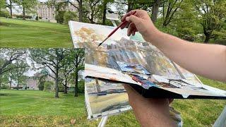 Chasing the changing light - Plein air tips for weather and light