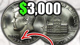 SUPER RARE 1976 HALF DOLLARS WORTH MONEY - EXPENSIVE COINS TO LOOK FOR!!