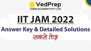 IIT JAM 2022 | Answer Key | Detailed Solutions | IIT JAM | Chem Academy