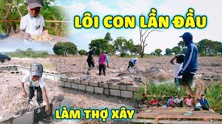 Lôi Con "Lần Đầu" Đi Phụ Hồ... Và Cái Kết!! || Team Huyền Thoại.