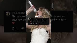 Unpopular Taylor swift opinions YOU agree with |Part 3| #taylorswift #unpopularopinions