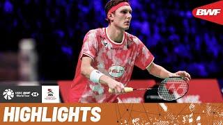 Top seed Viktor Axelsen goes up against Lei Lan Xi