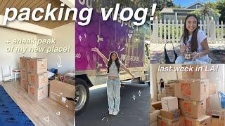 PACK UP MY APARTMENT WITH ME TO MOVE! ⭐️ it's officially time!