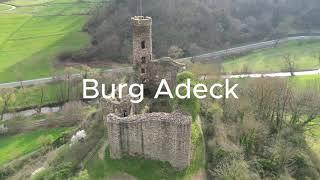 Burg Adeck in Hessen #drohnenaufnahmen #hessen