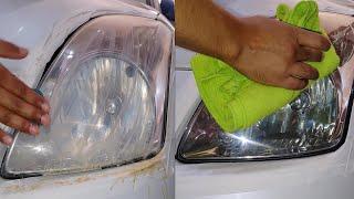 How to Restore Your Old Headlight | Car Headlight Restoration at Home