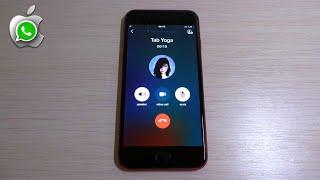 WhatsApp Incoming Call (iOS)