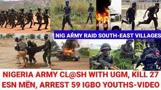 Nig Aŕmy Cl@sh With UGM, Allegedly Kìll 27 ESN Mën, IPOB Blow Hot As Fůl@n1 Tèrrør1sts Go TikTok