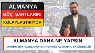 Almanya'ya Göç Şartları Kolaylaşıyor | Almanya Daha Ne Yapsın |  Madde Madde Tüm Yenilikler