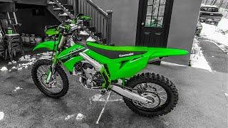 Kawasaki KX 250X cold start